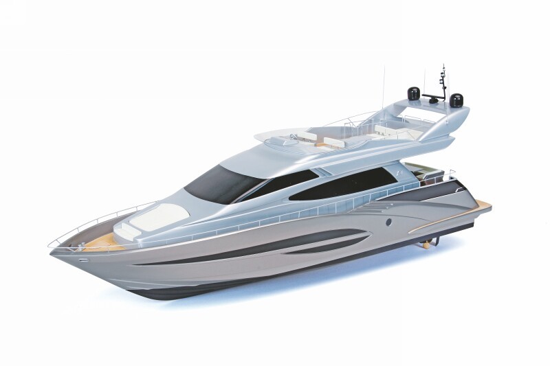 72ft Yacht Kinder-Design, 1 : 20 scale, Premium-Line