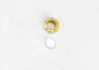 Portholes, brass, 6mm Ø
