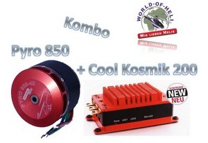 Kontronik Cool Kosmik 200 HV + Pyro 850 Set KO-4820-Set5