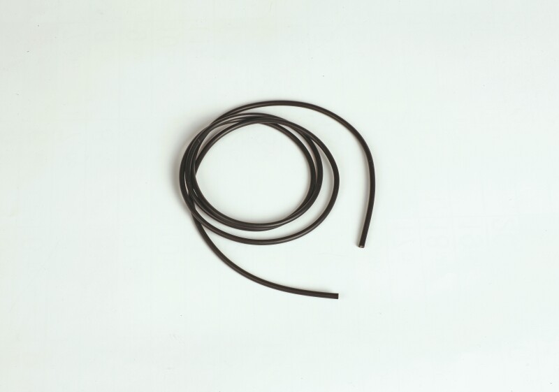 Silicon Wire 1,0 qmm, 1 m, black, 17 AWG