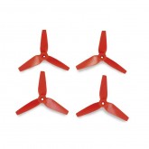 Propellers 3D-Prop, 3 Blade, 5 x 3.5 Inch - 2 Pair, Orange