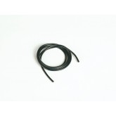 Silicon Wire 1,6 qmm, 1 m, black, 15 AWG